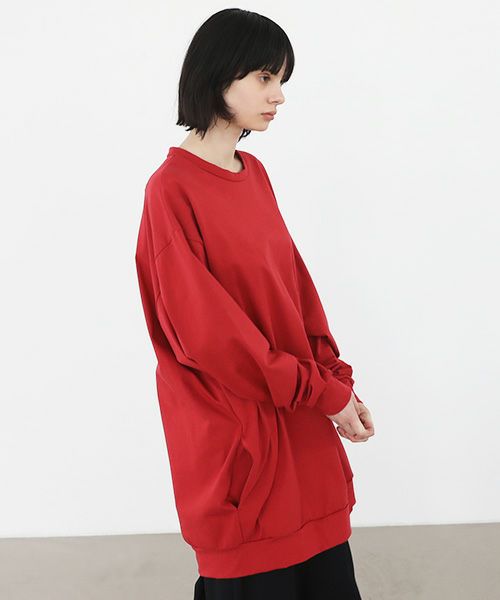 VUy.ヴウワイ.balloon knit vuy-a22-k02[RED]_