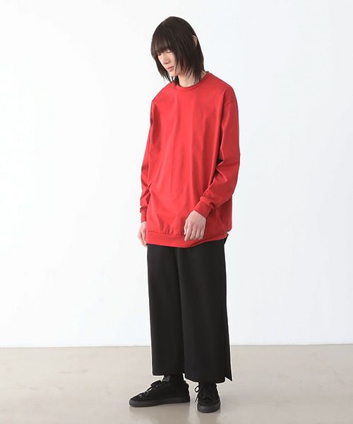 VUy.ヴウワイ.balloon knit vuy-a22-k02[RED]_