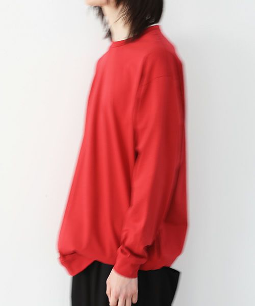 VUy.ヴウワイ.balloon knit vuy-a22-k02[RED]_