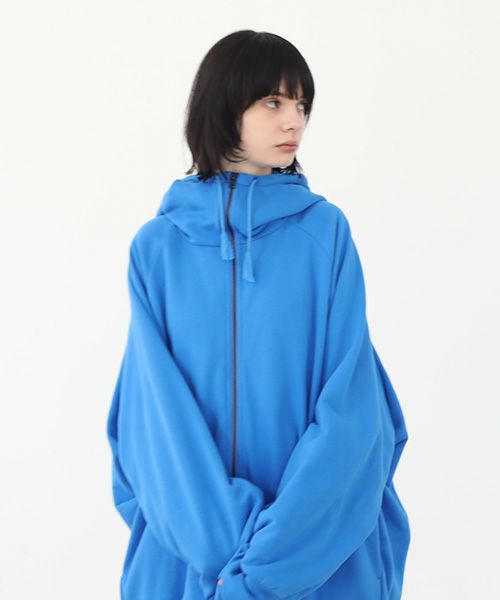 VUy.ヴウワイ.big hoody vuy-s23-k04[CYAN]_