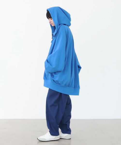 VUy.ヴウワイ.big hoody vuy-s23-k04[CYAN]_