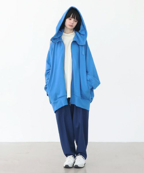 VUy.ヴウワイ.big hoody vuy-s23-k04[CYAN]_