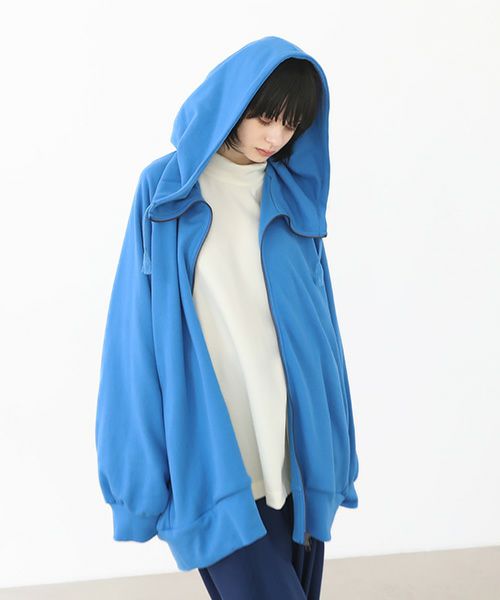 VUy.ヴウワイ.big hoody vuy-s23-k04[CYAN]_