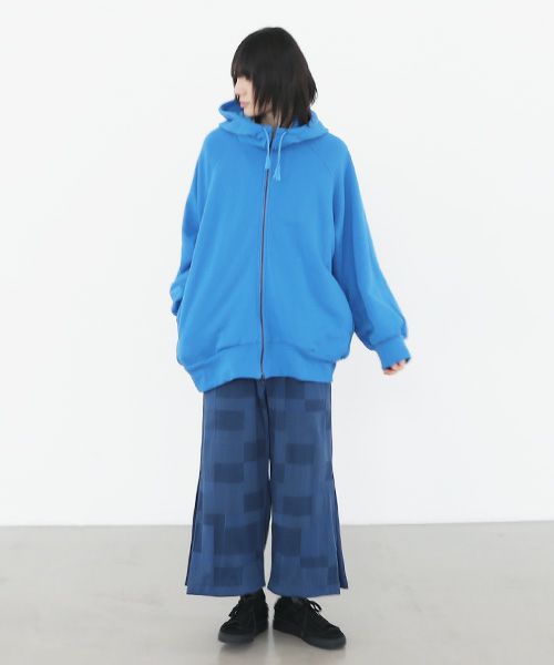 VUy.ヴウワイ.big hoody vuy-s23-k04[CYAN]_
