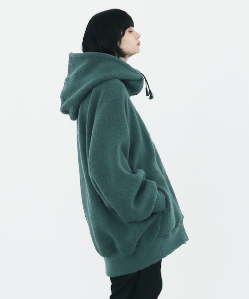 VUy.ヴウワイ.woolrich big hoody vuy-a22-k04[GREEN]