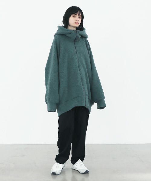VUy.ヴウワイ.woolrich big hoody vuy-a22-k04[GREEN]