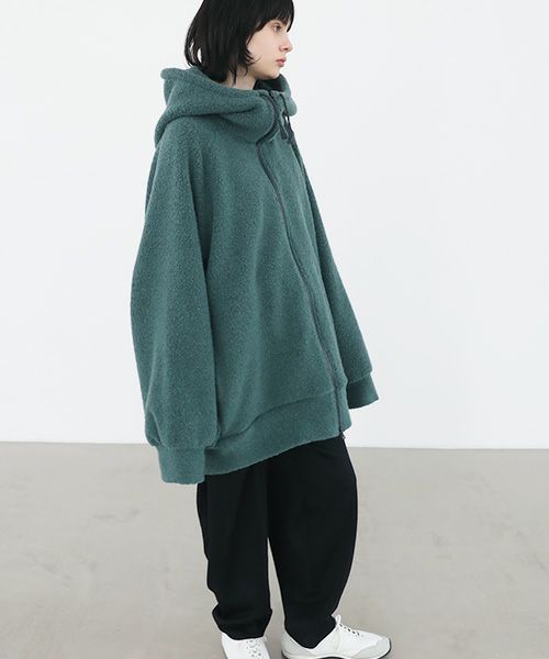 VUy.ヴウワイ.woolrich big hoody vuy-a22-k04[GREEN]