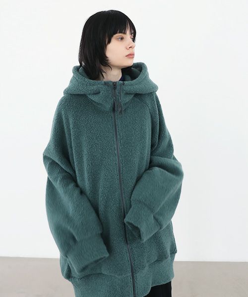 VUy.ヴウワイ.woolrich big hoody vuy-a22-k04[GREEN]