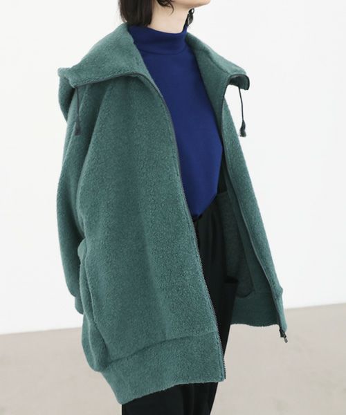 VUy.ヴウワイ.woolrich big hoody vuy-a22-k04[GREEN]