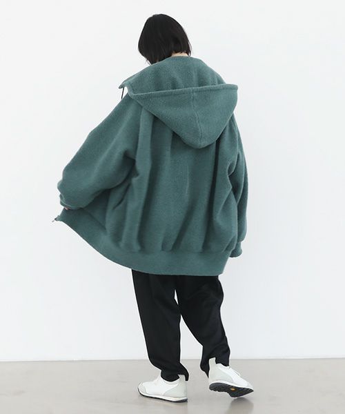 VUy ヴウワイ woolrich big hoody vuy-a22-k04[GREEN] 