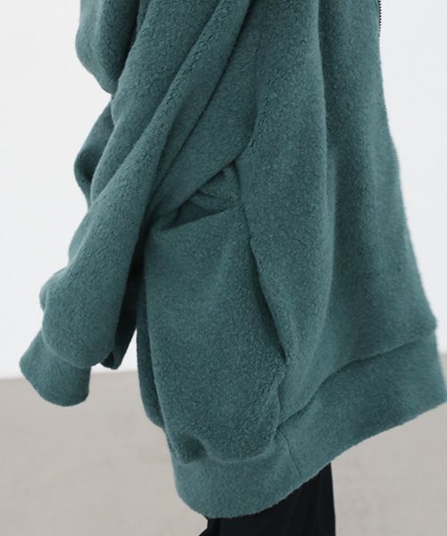 VUy.ヴウワイ.woolrich big hoody vuy-a22-k04[GREEN]