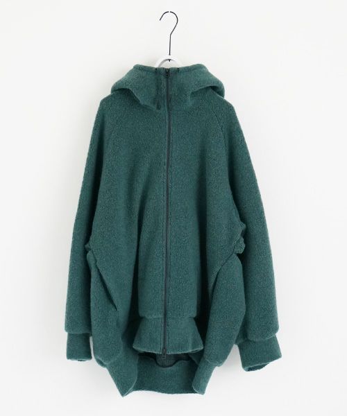 VUy.ヴウワイ.woolrich big hoody vuy-a22-k04[GREEN]