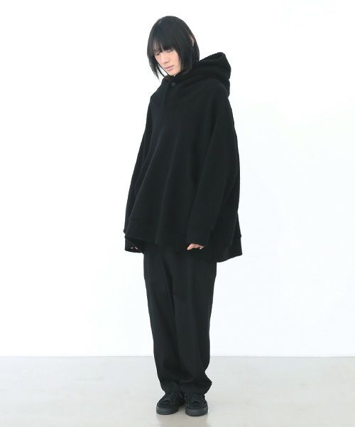 VUy.ヴウワイ.pullover hoody vuy-a23-k05[BLACK]