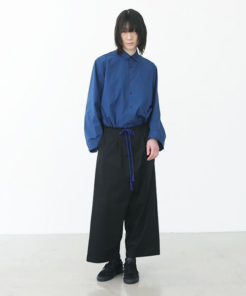 VUy.ヴウワイ.wide silhouette pants vuy-a22-p01[BLACK]_
