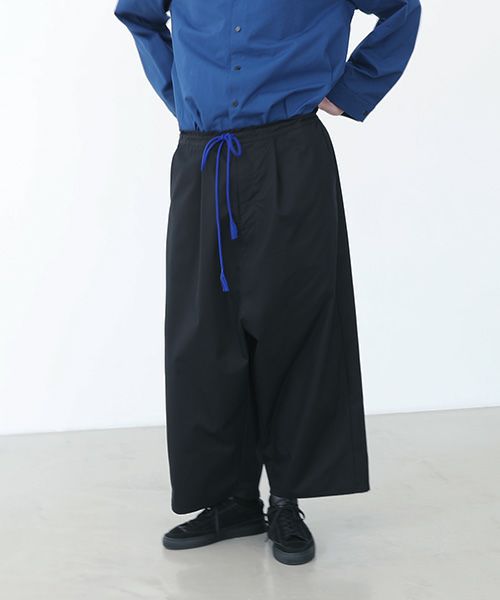 VUy.ヴウワイ.wide silhouette pants vuy-a22-p01[BLACK]_