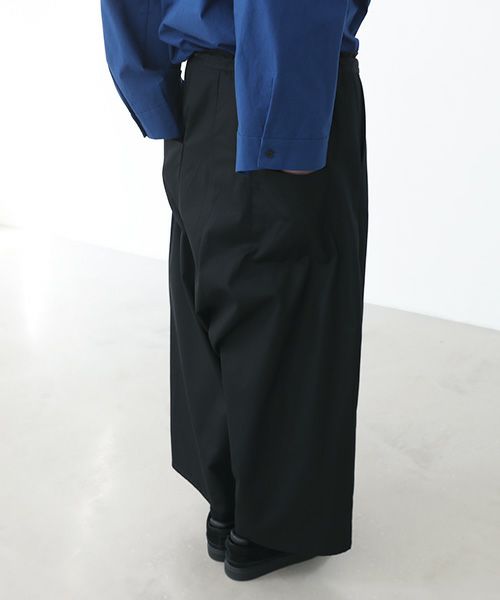 VUy.ヴウワイ.wide silhouette pants vuy-a22-p01[BLACK]_