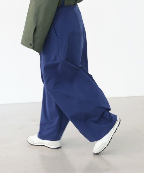 VUy.ヴウワイ.wide silhouette pants vuy-a22-p01[BLUE]_