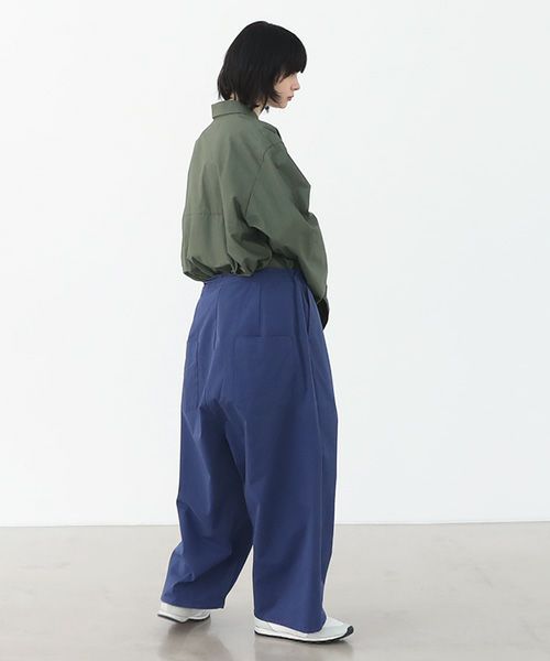 VUy.ヴウワイ.wide silhouette pants vuy-a22-p01[BLUE]_