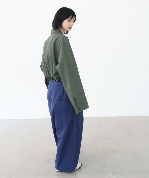 VUy.ヴウワイ.wide silhouette pants vuy-a22-p01[BLUE]_