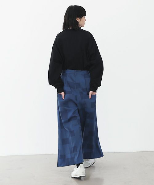 VUy.ヴウワイ.box slit psnts vuy-a22-p02[BLUE]_