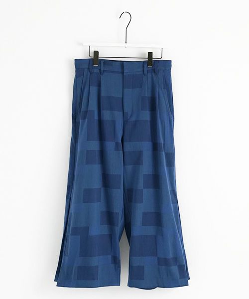 VUy.ヴウワイ.box slit psnts vuy-a22-p02[BLUE]_