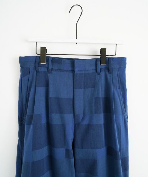 VUy.ヴウワイ.box slit psnts vuy-a22-p02[BLUE]_