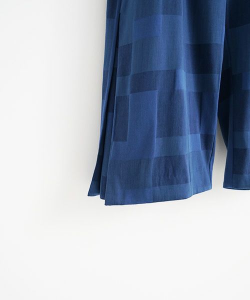 VUy.ヴウワイ.box slit psnts vuy-a22-p02[BLUE]_