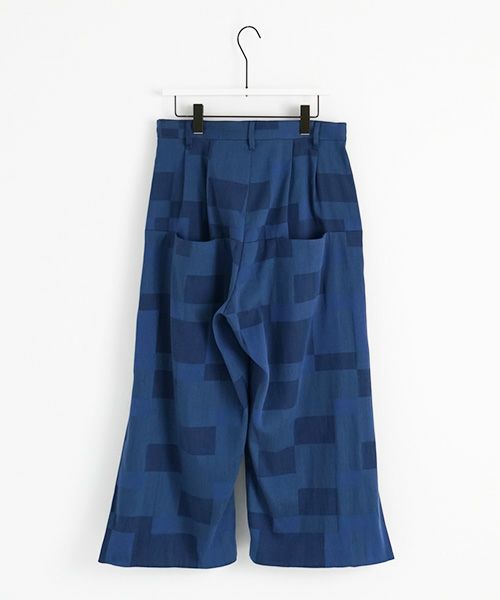 VUy.ヴウワイ.box slit psnts vuy-a22-p02[BLUE]_