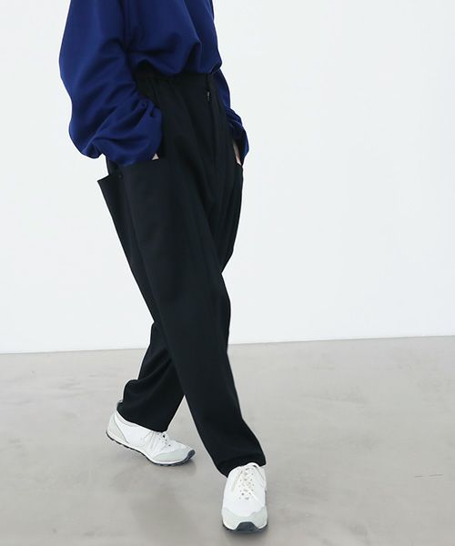 VUy.ヴウワイ.chord easy pocket pants vuy-a22-p03[BLACK]:s