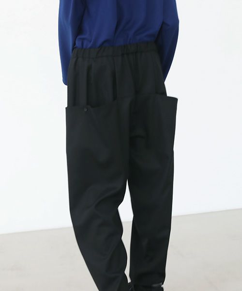 VUy.ヴウワイ.chord easy pocket pants vuy-a22-p03[BLACK]:s