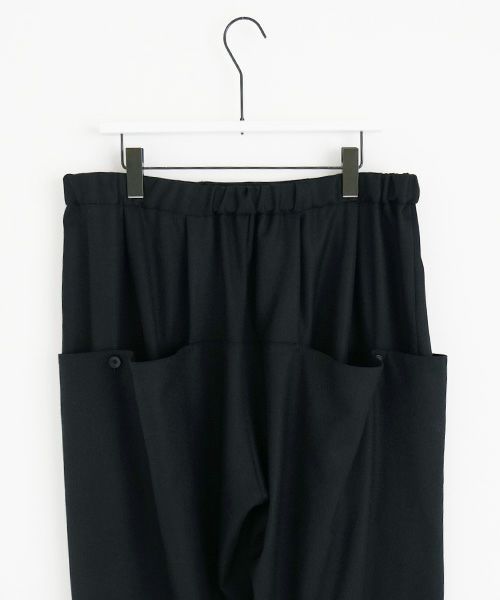 VUy.ヴウワイ.chord easy pocket pants vuy-a22-p03[BLACK]:s