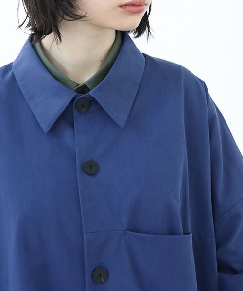 VUy.ヴウワイ.long coat vuy-a22-c01[BLUE]_