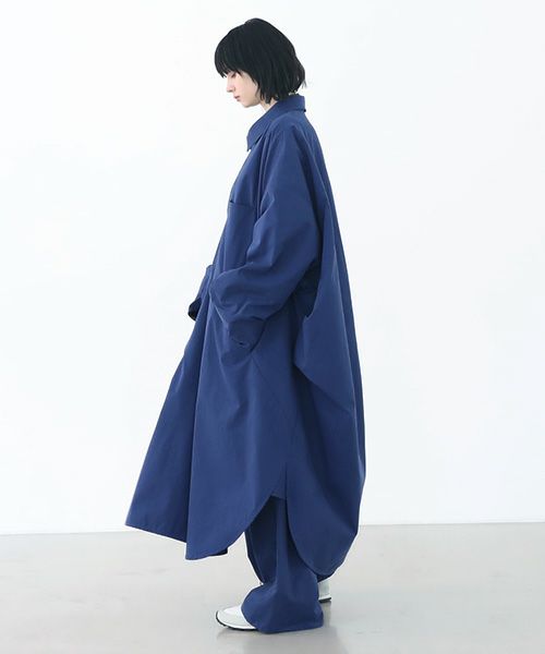 VUy.ヴウワイ.long coat vuy-a22-c01[BLUE]_