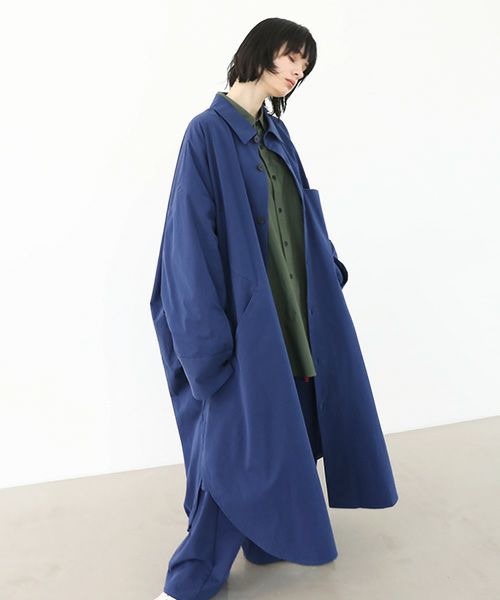 VUy.ヴウワイ.long coat vuy-a22-c01[BLUE]_
