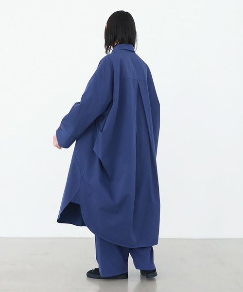 VUy.ヴウワイ.long coat vuy-a22-c01[BLUE]_