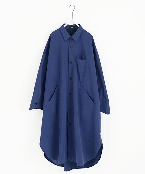 VUy.ヴウワイ.long coat vuy-a22-c01[BLUE]_