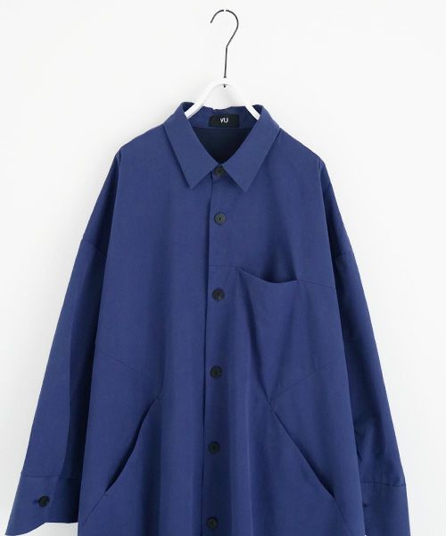 VUy.ヴウワイ.long coat vuy-a22-c01[BLUE]_