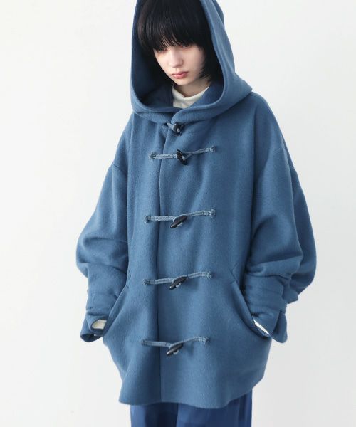 VUy.ヴウワイ.duffel coat vuy-a22-c02[BLUE]_