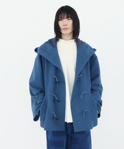VUy.ヴウワイ.duffel coat vuy-a22-c02[BLUE]_
