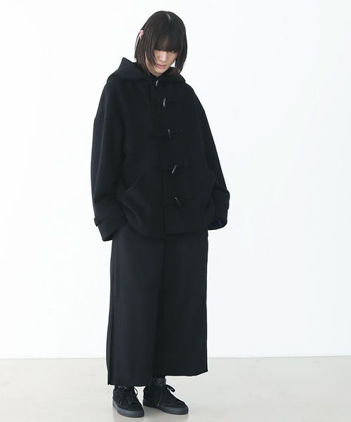 VUy.ヴウワイ.duffel coat vuy-a22-c02[BLACK]_