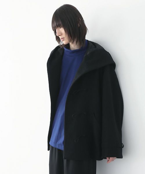 VUy.ヴウワイ.duffel coat vuy-a22-c02[BLACK]_