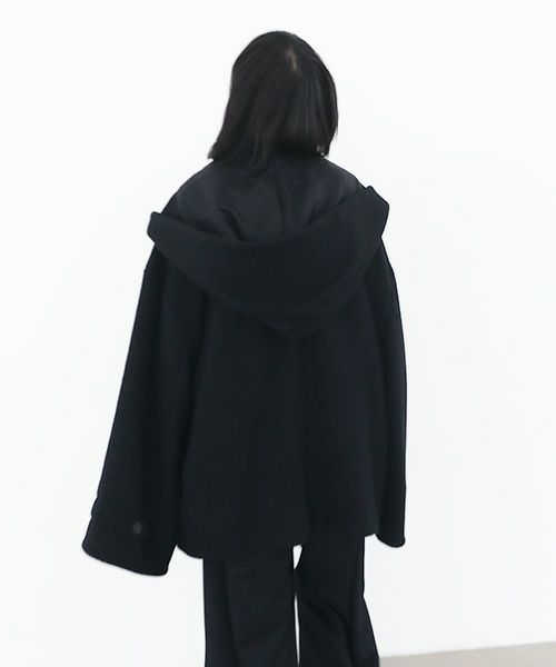 VUy.ヴウワイ.duffel coat vuy-a22-c02[BLACK]_