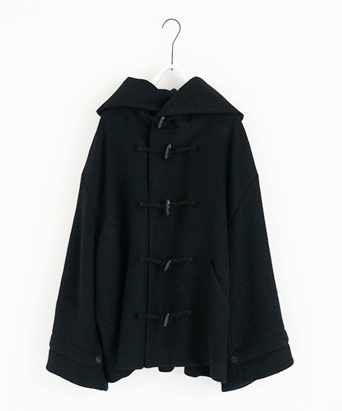 VUy.ヴウワイ.duffel coat vuy-a22-c02[BLACK]_