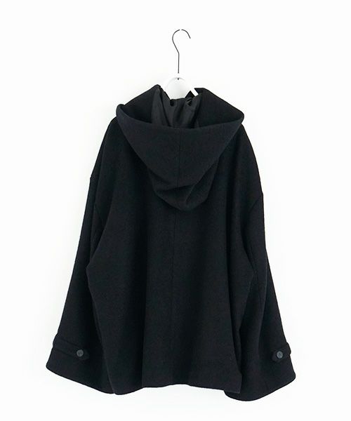 VUy.ヴウワイ.duffel coat vuy-a22-c02[BLACK]_