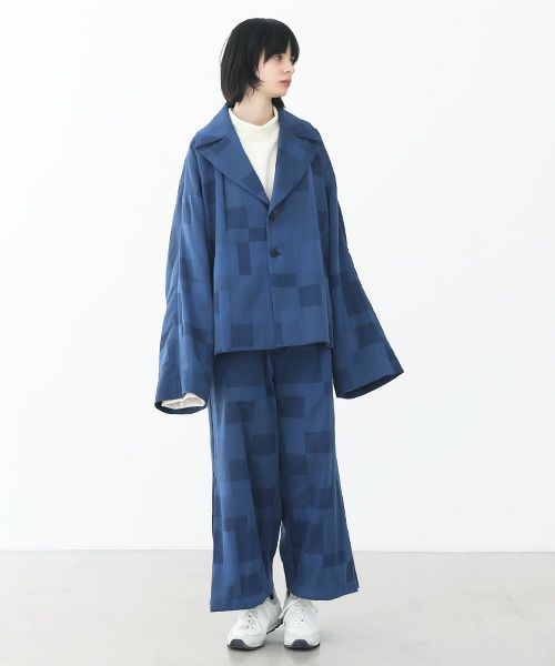 VUy.ヴウワイ.short jacket vuy-a22-j01[BLUE]_