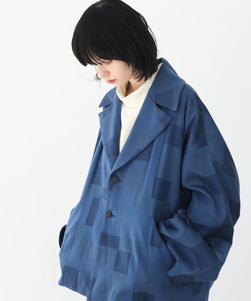 VUy.ヴウワイ.short jacket vuy-a22-j01[BLUE]_