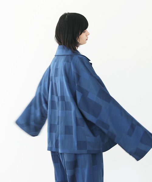 VUy.ヴウワイ.short jacket vuy-a22-j01[BLUE]_