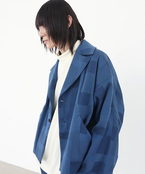 VUy.ヴウワイ.short jacket vuy-a22-j01[BLUE]_