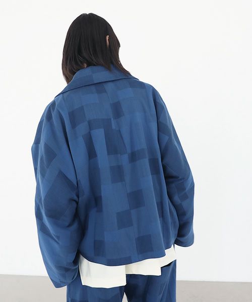 VUy.ヴウワイ.short jacket vuy-a22-j01[BLUE]_