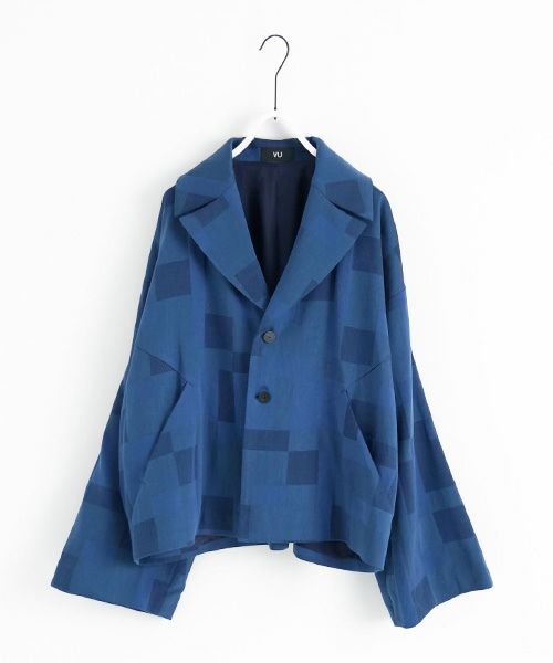 VUy.ヴウワイ.short jacket vuy-a22-j01[BLUE]_